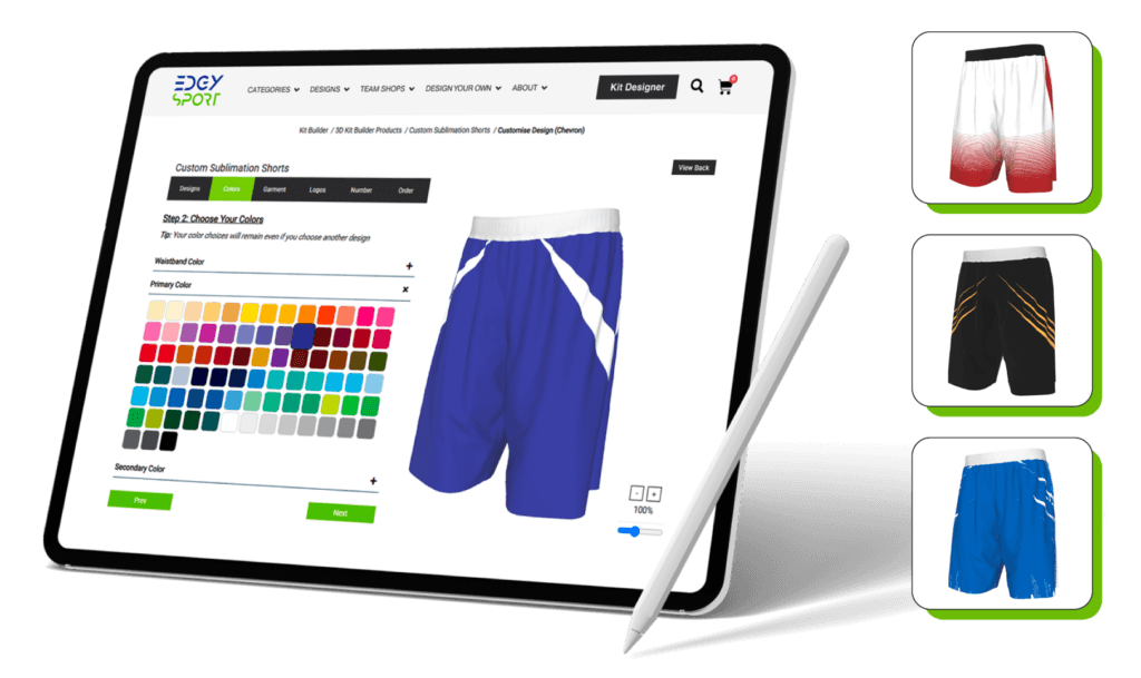 Custom Shorts Design