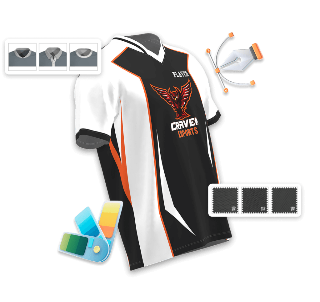Custom jersey design service