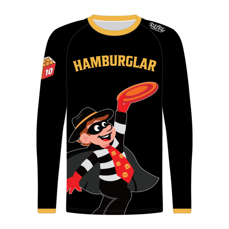 Hamburglar Long Sleeve Jersey Black